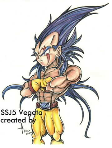 SSJ5 Gohan By Briens Dawgs